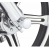CACHES AXE DE ROUE AV CHROME HARLEY DAVIDSON