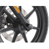 CACHES AXE DE ROUE AV NOIR HARLEY DAVIDSON