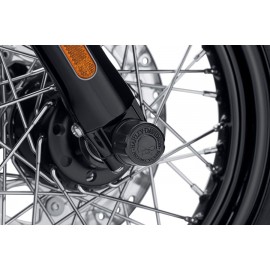 Harley-Davidson- Cache-écrous d'axe de roue arrière avec logo  WILLIE G  SKULL pour Dyna & Softail 2008-2018 ( voir tableau)- 41706-09A – Kustom  Store Motorcycles