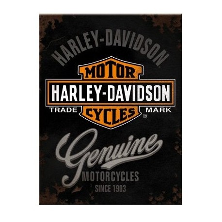 Magnet Harley Davidson Genuine 6x8cm