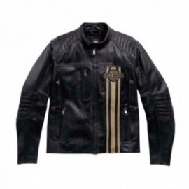 H-D® TRIPLE VENT PASSING LINK II LEATHER JACKET