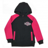 Sweat zippé à capuche Harley-Davidson fille
