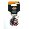 Porte clés skull Harley-Davidson