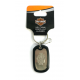 Porte clés plaque Harley-Davidson