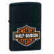 ZIPPO Harley-Davidson BAR & SHIELD noir mat