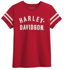 T-Shirt Harley-Davidson Forever Sleeve Red