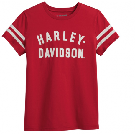 T-Shirt Harley-Davidson Forever Sleeve Red