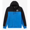 Sweat à capuche H-D® TECH Gaiter pour homme, fermeture zippée intégrale - Colorblock - Nebulas Blue & Harley Black