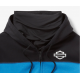 Sweat à capuche H-D® TECH Gaiter pour homme, fermeture zippée intégrale - Colorblock - Nebulas Blue & Harley Black