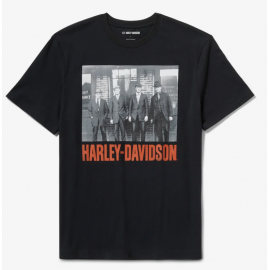T-shirt pour homme avec photo d'archive des fondateurs