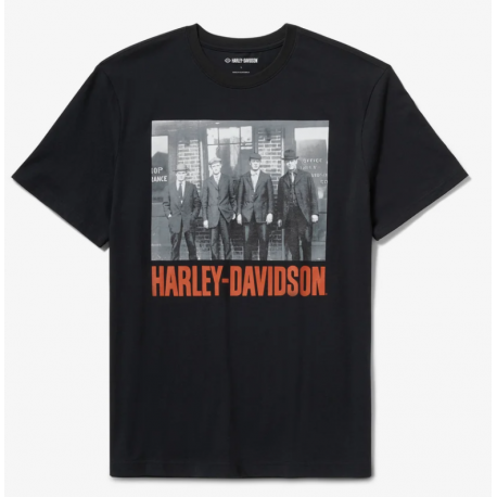 T-shirt pour homme avec photo d'archive des fondateurs