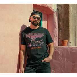 T-shirt graphique Lowrider Sunset