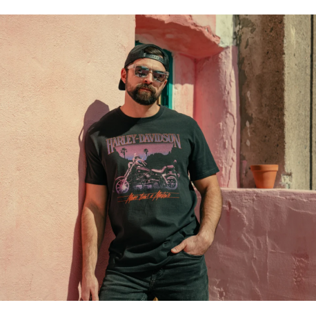 T-shirt graphique Lowrider Sunset