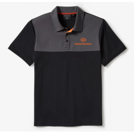 Polo à manches courtes H-D® TECH Coolmax®