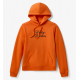 Sweat à capuche pullover Essential Bling pour femme - Harley Orange