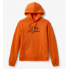 Sweat à capuche pullover Essential Bling pour femme - Harley Orange