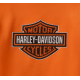 Sweat à capuche pullover Essential Bling pour femme - Harley Orange