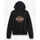 Sweat à capuche pullover Essential Bling pour femme - Harley Black