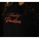 Sweat à capuche pullover Essential Bling pour femme - Harley Black