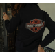 Sweat à capuche pullover Essential Bling pour femme - Harley Black