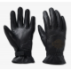 Gants de moto en cuir Helm pour femmes Gants de travail en cuir Helm pour femmes - Black