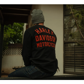 Pull fin Henley Racer