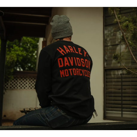 Pull fin Henley Racer