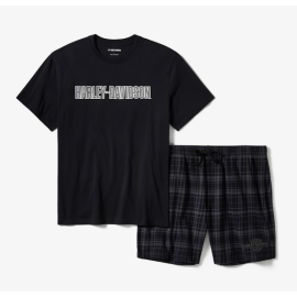 Ensemble pyjama à carreaux