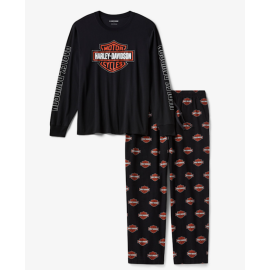 Ensemble de pyjama à manches courtes Willie G™ Skull