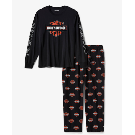 Ensemble de pyjama à manches courtes Willie G™ Skull