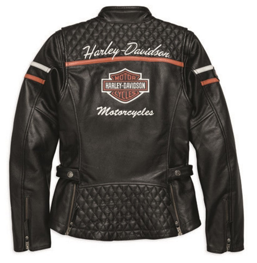 Blouson cuir femme Harley davidson _ 98030-18ew