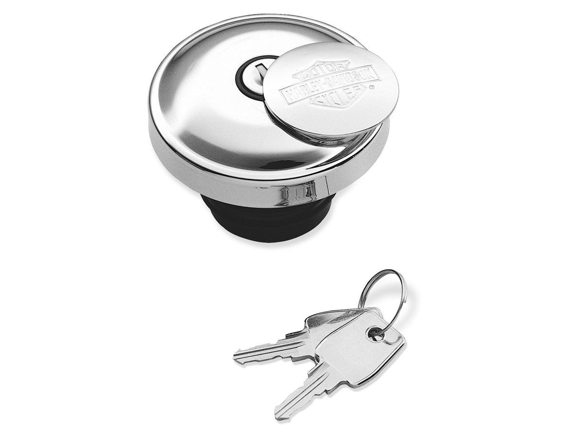Bouchon Reservoir Chrome A Clef Harley Davidson