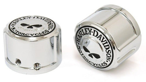 Caches AXE DE Roue AV Willie G Skull Harley Davidson