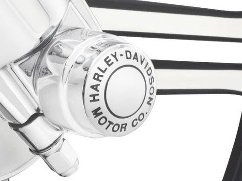 Caches AXE DE Roue AV Hdmc Chrome Harley Davidson