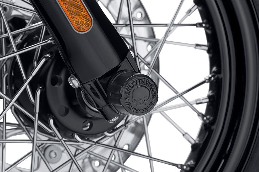 Caches AXE DE Roue AV Willie G Skull Harley Davidson
