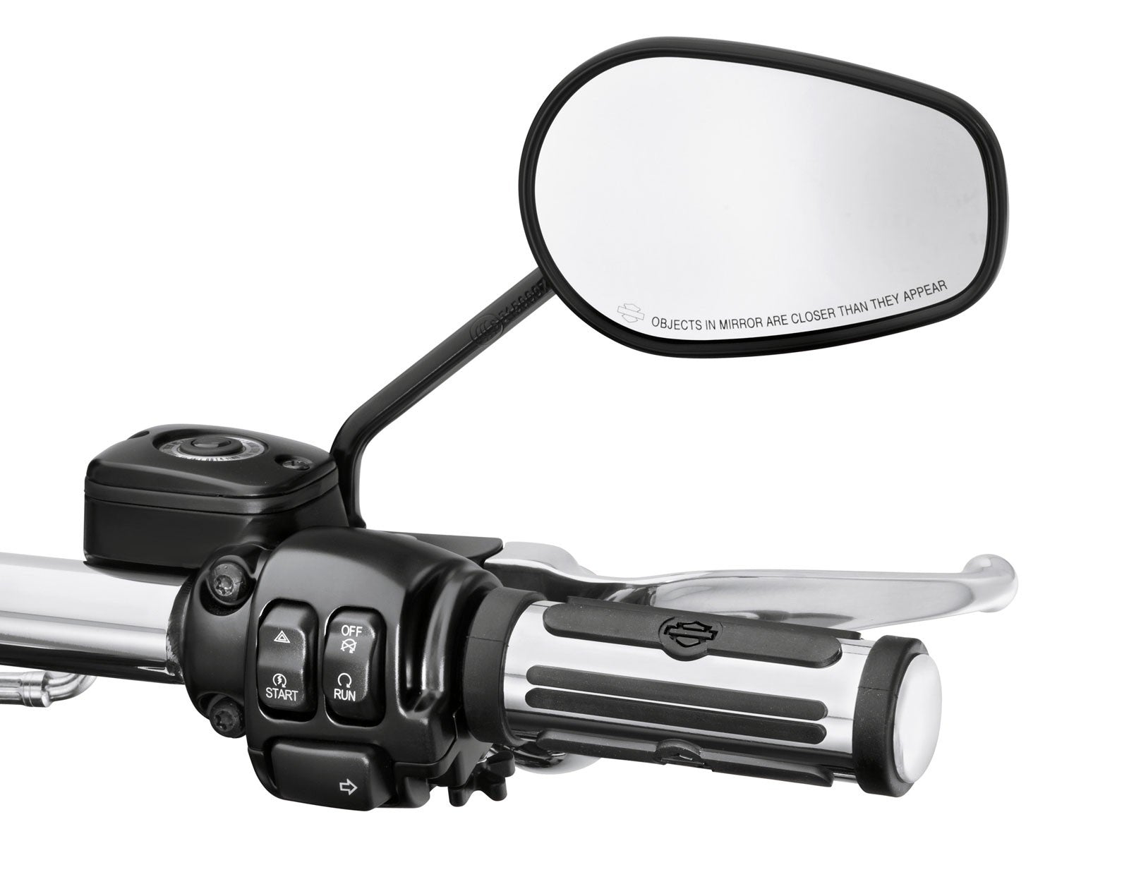 Poignees Chrome AND Rubber Harley-davidson
