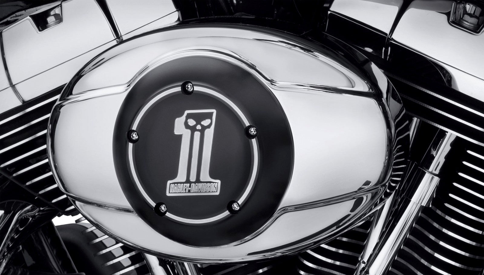 Habillage Filtre A AIR Dark Custom Harley Davidson
