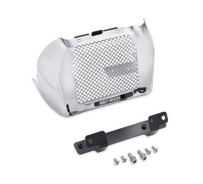 Cache Radiateur D'huile Chrome Harley Davidson