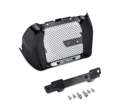 Cache Radiateur D'huile Noir Harley Davidson