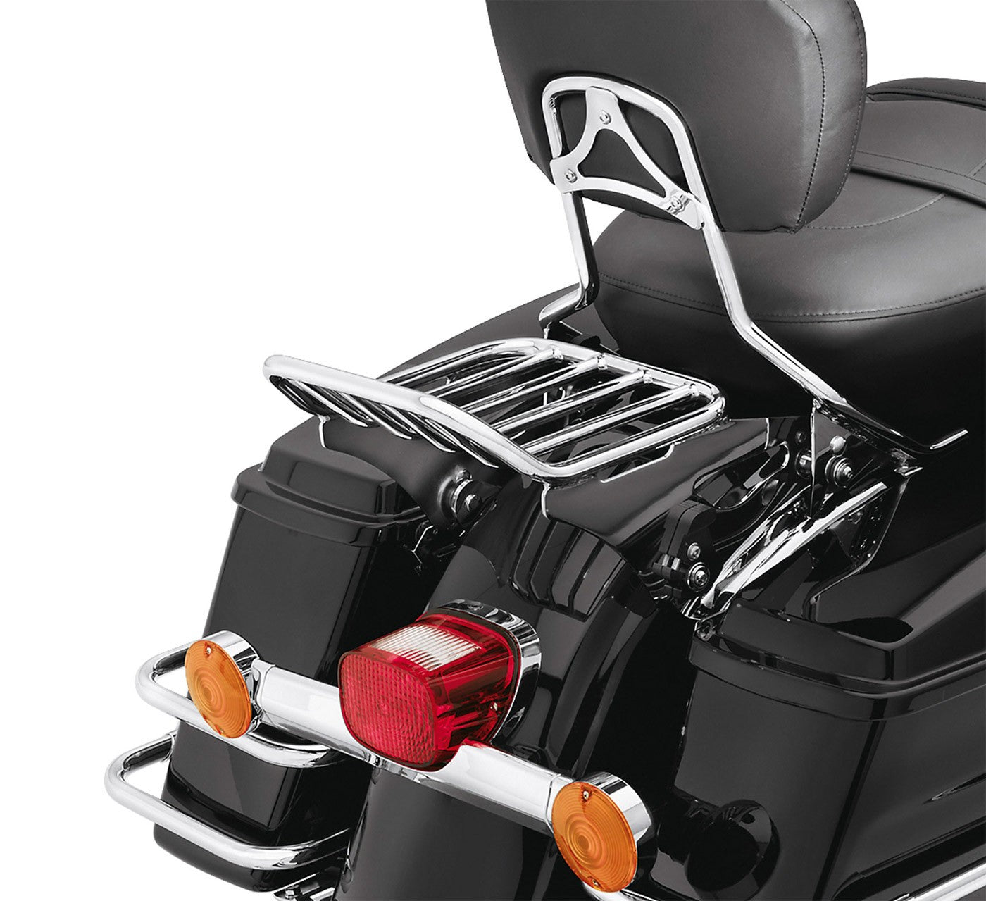 Porte Bagages DUO Chrome Harley Davidson