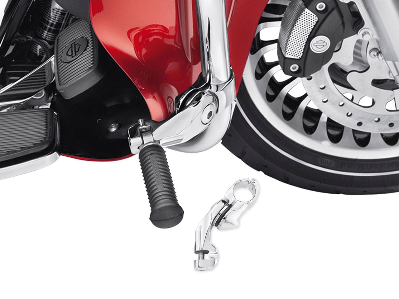 Supports Repose Pieds Autoroute Reglables Harley Davidson