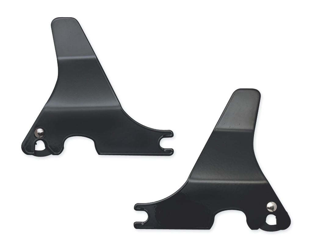 Plaques Laterales Detachables Noires Harley Davidson