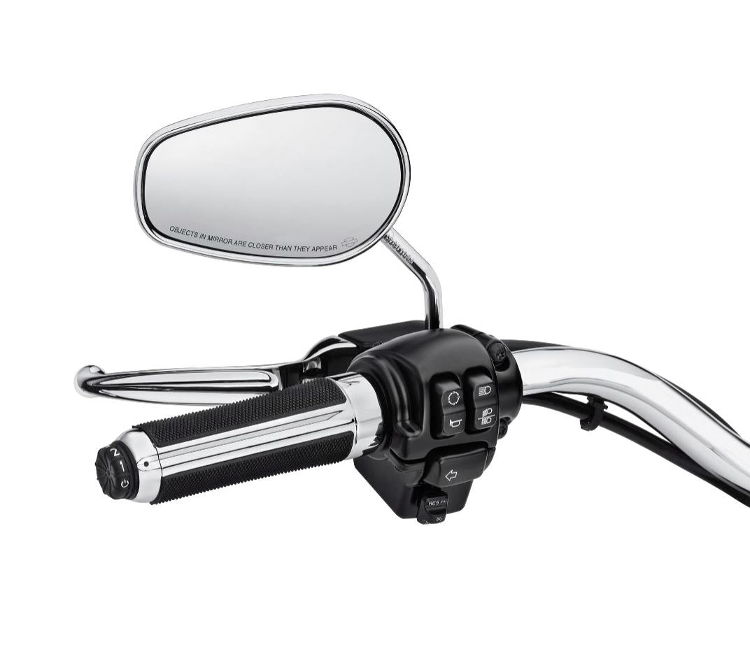 Poignees Chauffantes Airflow Chrome Harley Davidson