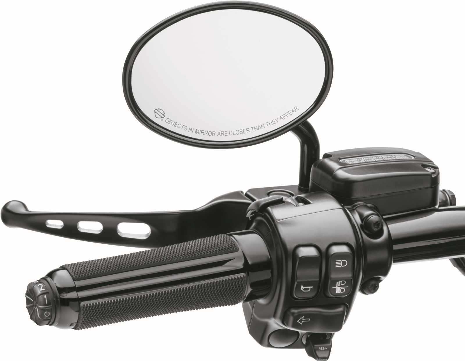 Poignees Chauffantes Airflow Noir Harley Davidson