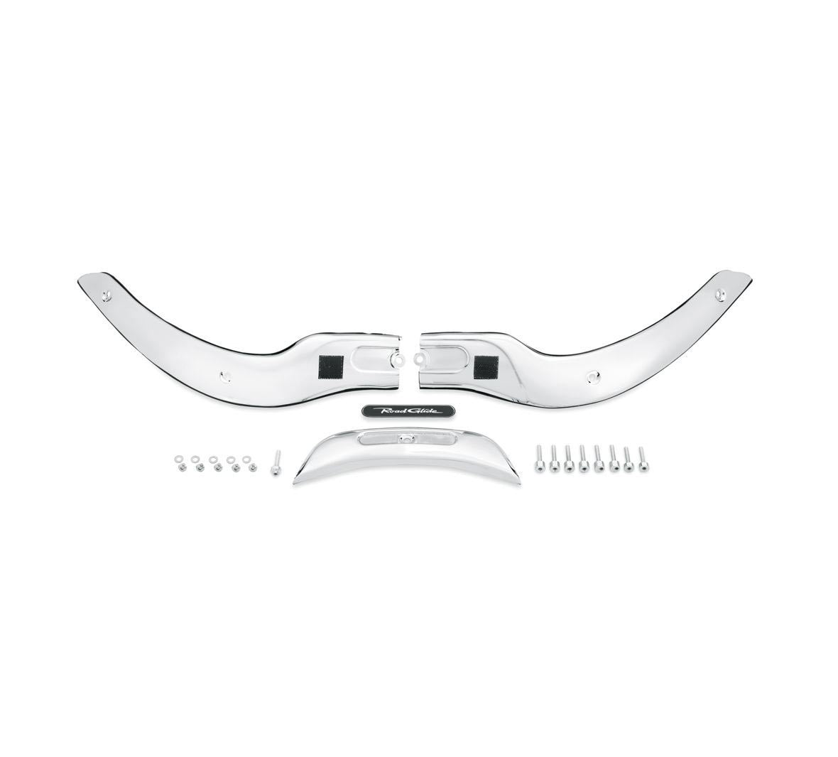 Habillage Pare Brise Chrome Harley Davidson