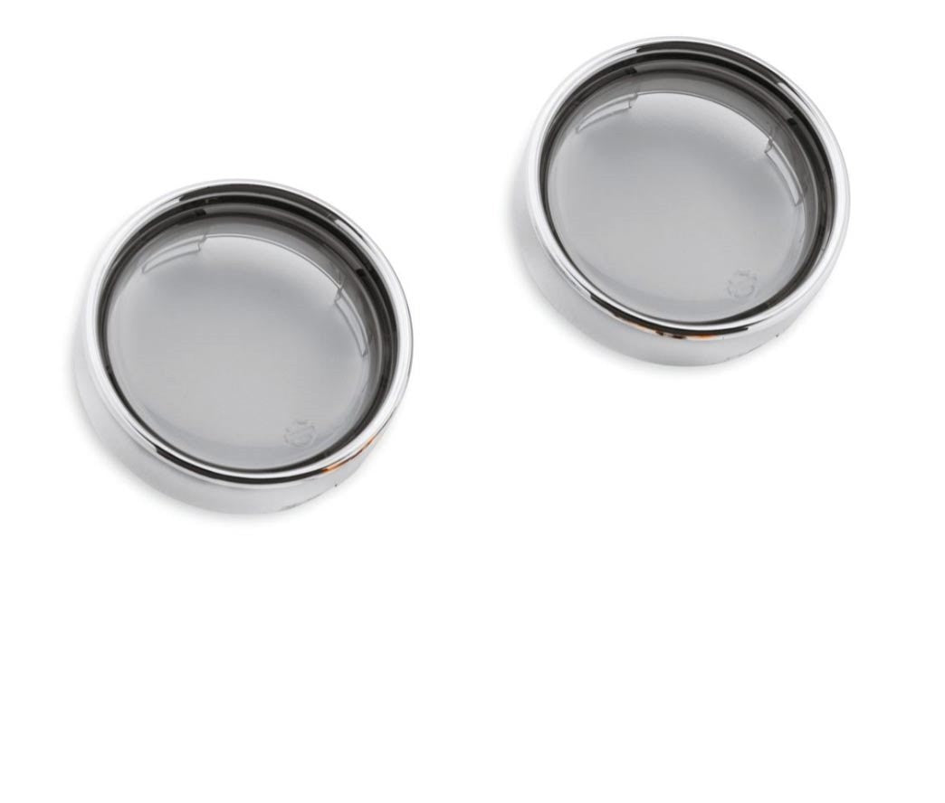Cabochons Visieres Fumes Clignotants Avants Harley Davidson