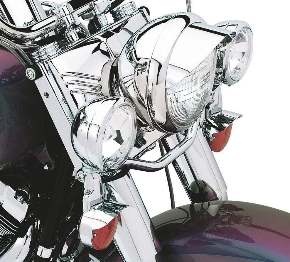 Visiere DE Phare 7" Chrome Harley Davidson