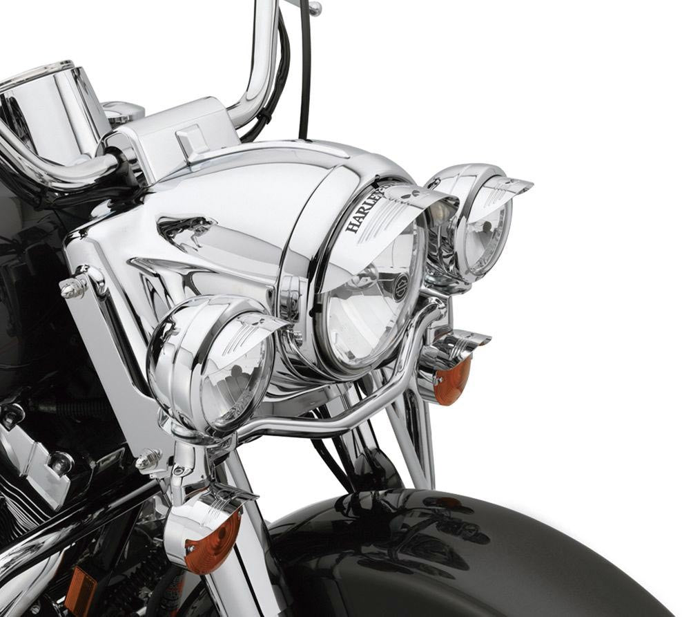 Visieres Eclairage Auxiliaire Skull Harley Davidson