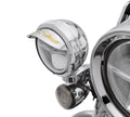 Visieres Eclairage Auxiliaire Chrome Harley Davidson