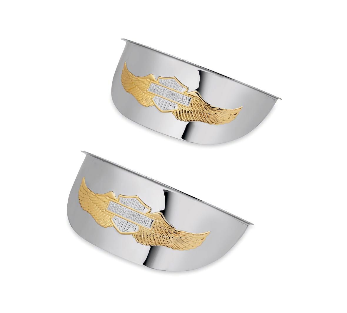 Visieres Eclairage Auxiliaire Chrome Harley Davidson